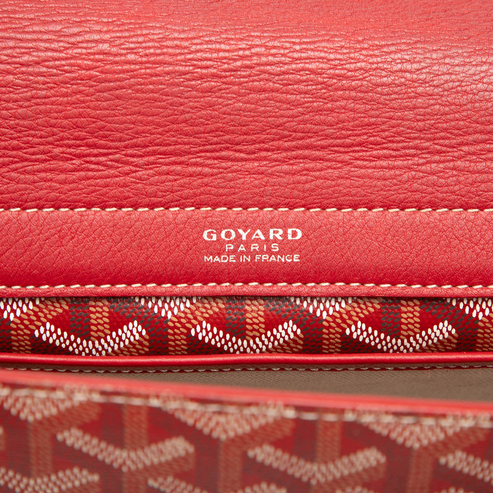 Goyard Rouette Souple PM Goyardine Rouge – vue 5 – GABY PARIS