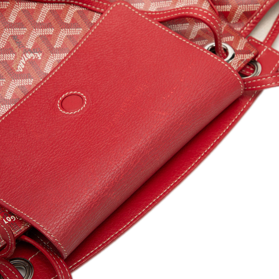 Goyard Rouette Souple PM Goyardine Rouge – vue 6 – GABY PARIS