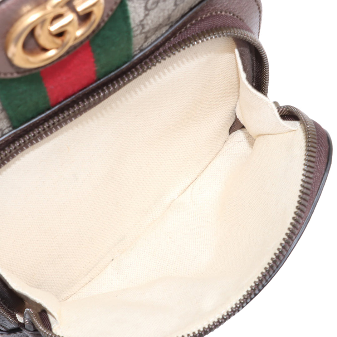Gucci Small GG Supreme Web Ophidia Sac à dos