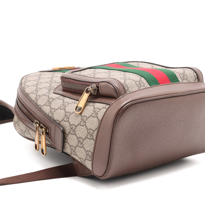 Gucci Small GG Supreme Web Ophidia Sac à dos