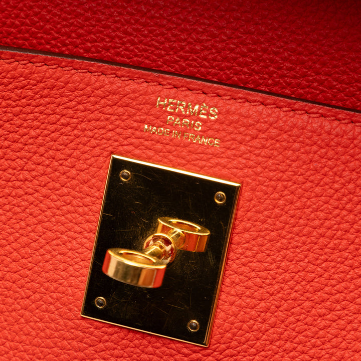 Hermès Togo Kelly II Retourne 28