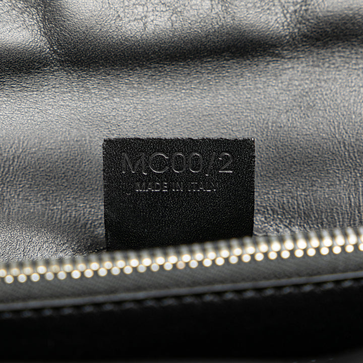 C Macadam Canvas Handbag Black - Gaby Paris