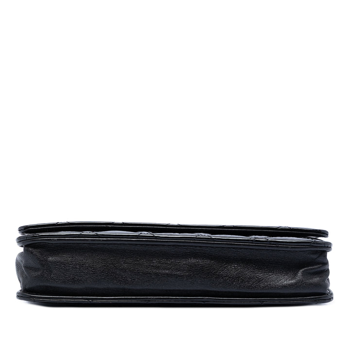Chanel CC Matelassé Cuir verni Wallet on Chain