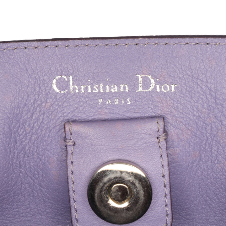 Medium Leather Diorissimo Satchel Purple - Gaby Paris