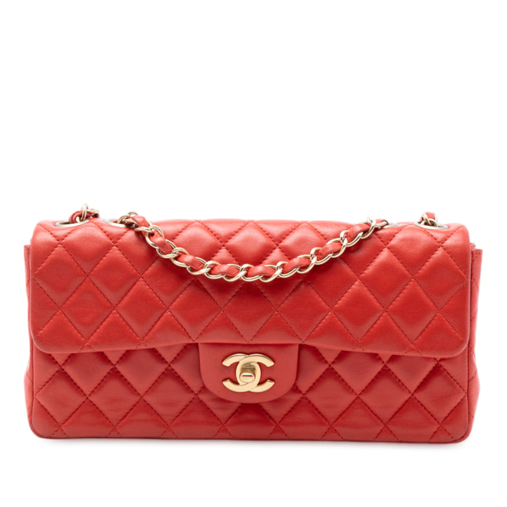Chanel Classic Cuir d’agneau East West Simple rabat