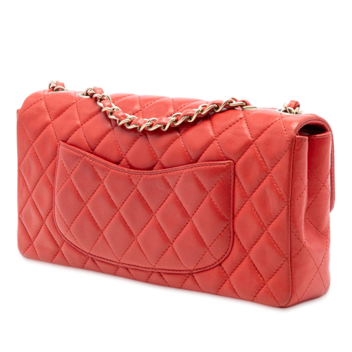 Chanel Classic Cuir d’agneau East West Simple rabat