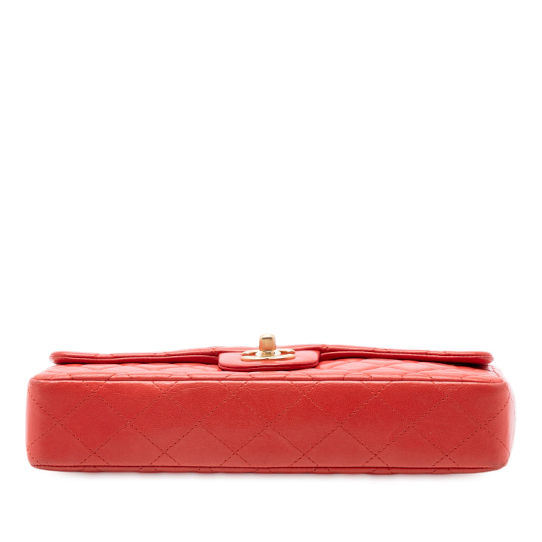 Chanel Classic Cuir d’agneau East West Simple rabat