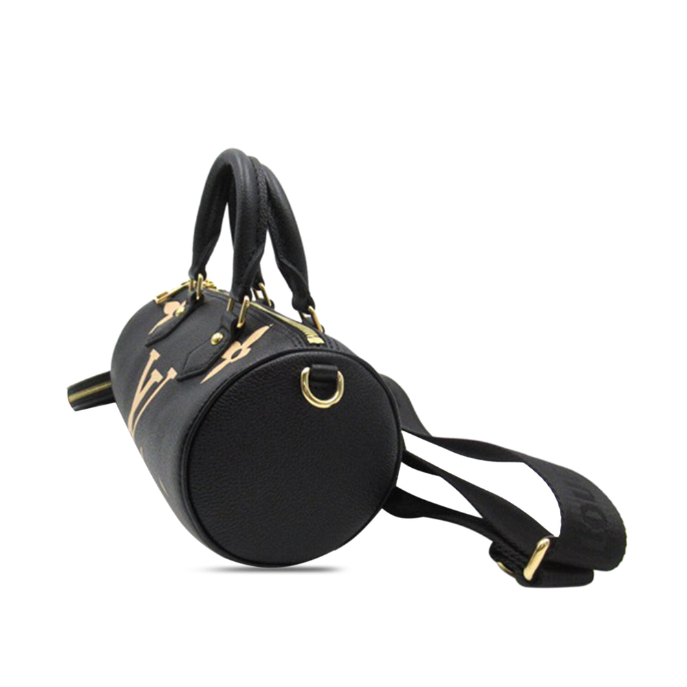 Bicolor Monogram Empreinte Giant Papillon BB Black - Gaby Paris