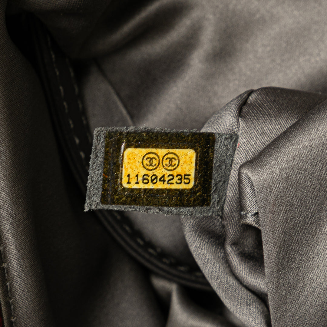 Chanel Carré Surpiqué Lax Sac Cuir d'agneau