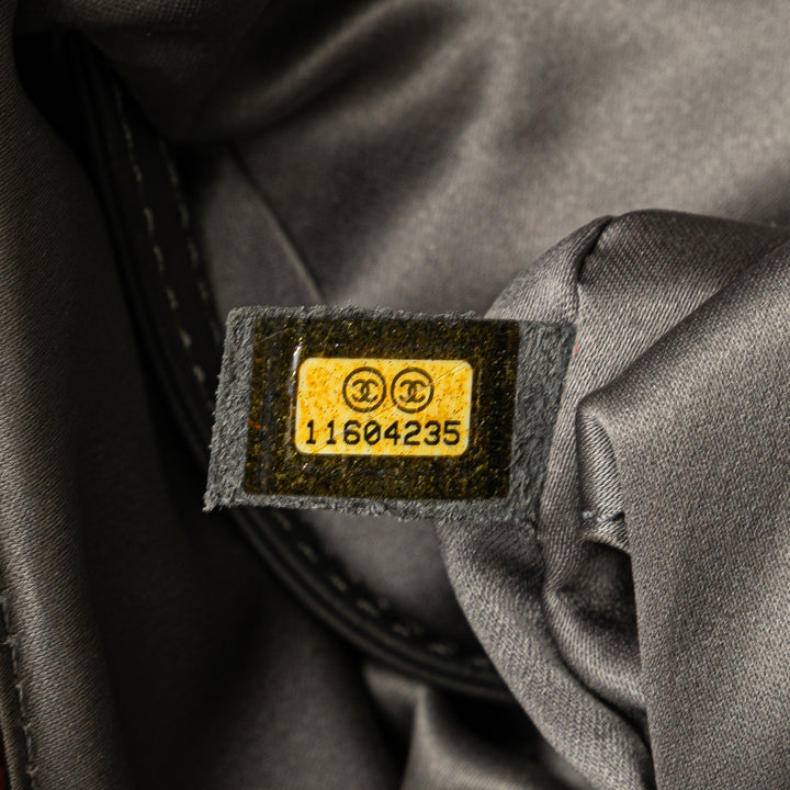 Chanel Carré Surpiqué Lax Sac Cuir d'agneau