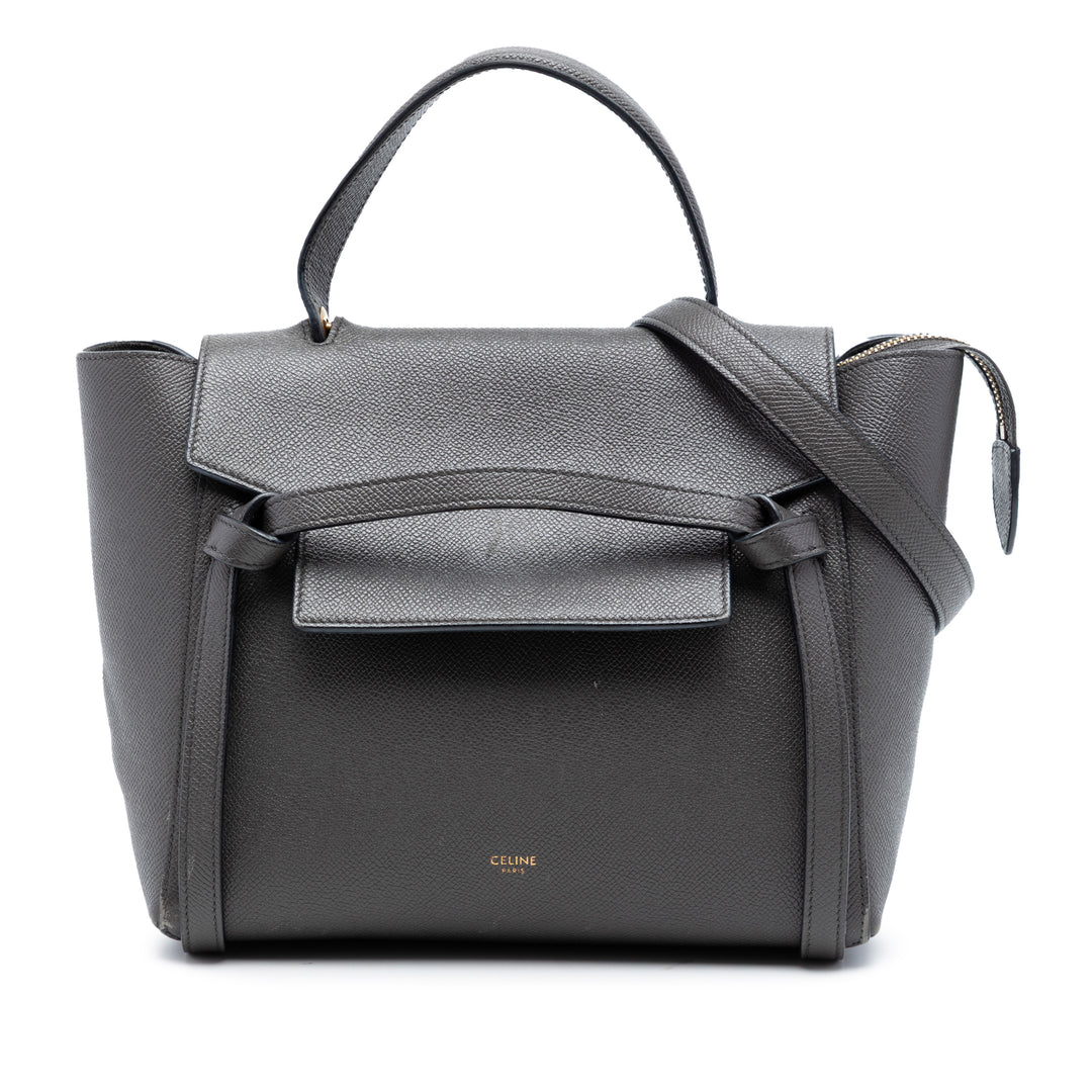 Celine Micro Cuir de veau grainé Sac ceinture