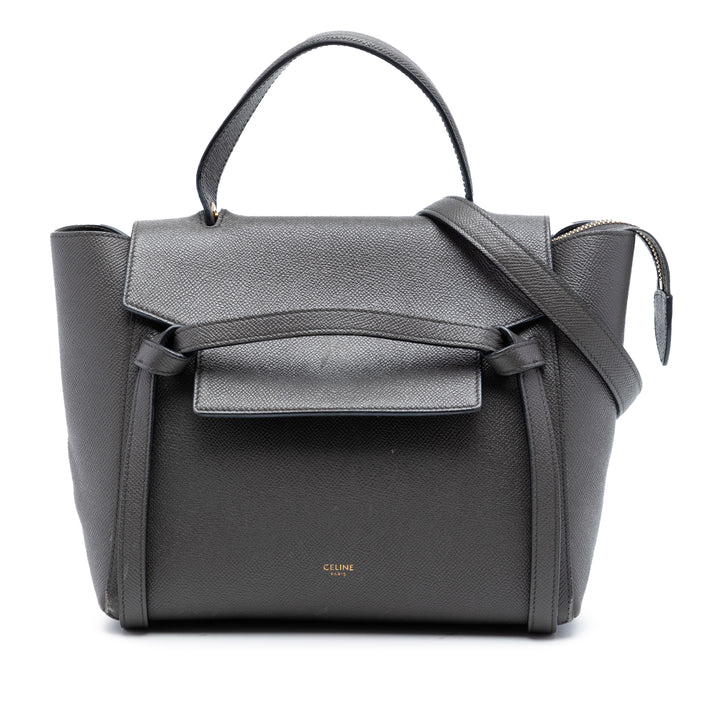 Celine Micro Cuir de veau grainé Sac ceinture