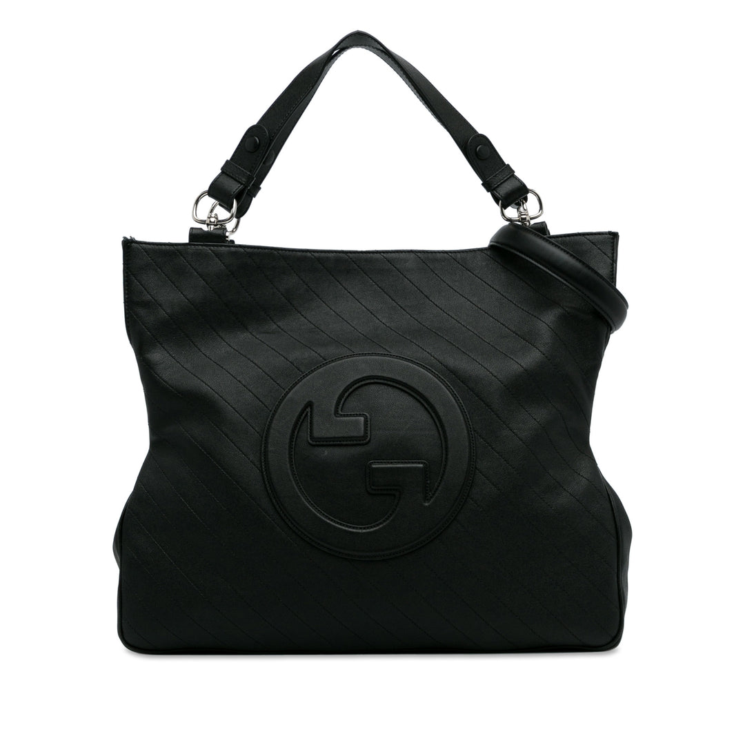 Medium Blondie Satchel Black - Gaby Paris