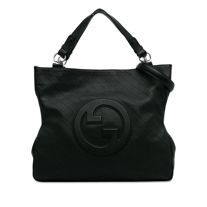 Medium Blondie Satchel Black - Gaby Paris