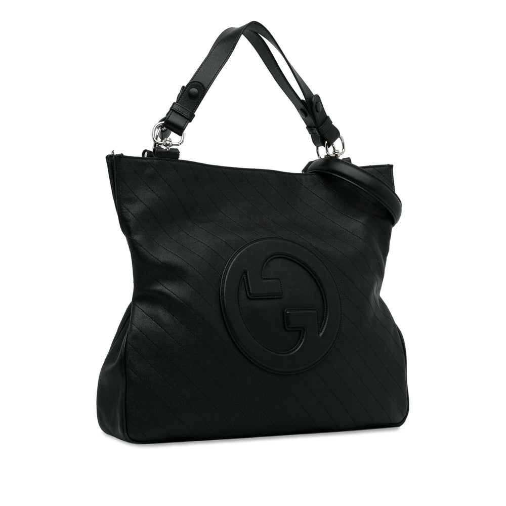 Medium Blondie Satchel Black - Gaby Paris