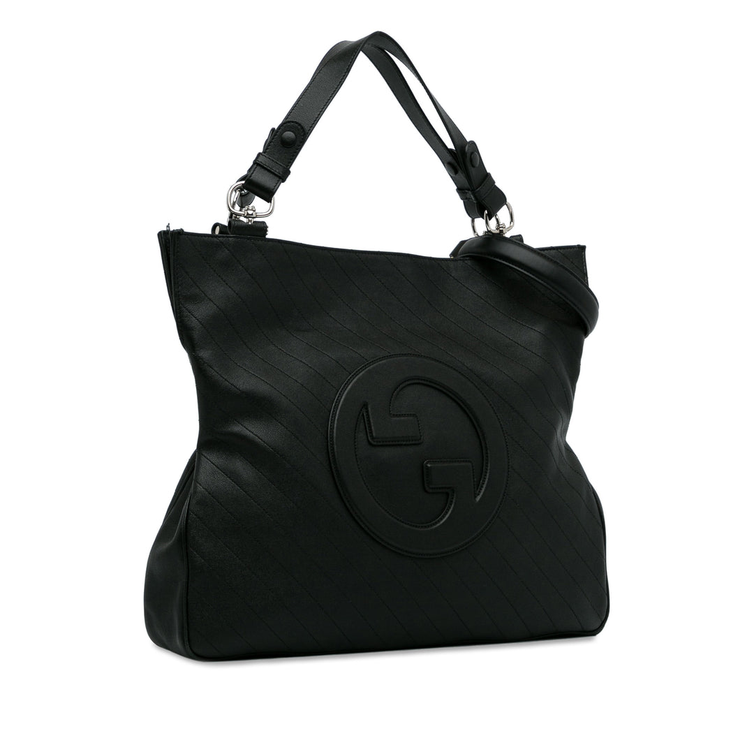 Medium Blondie Satchel Black - Gaby Paris