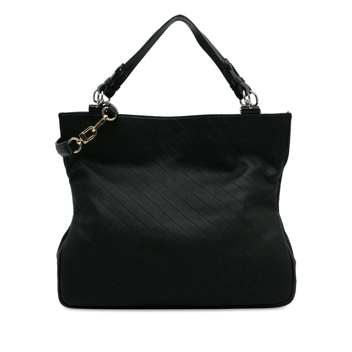 Medium Blondie Satchel Black - Gaby Paris