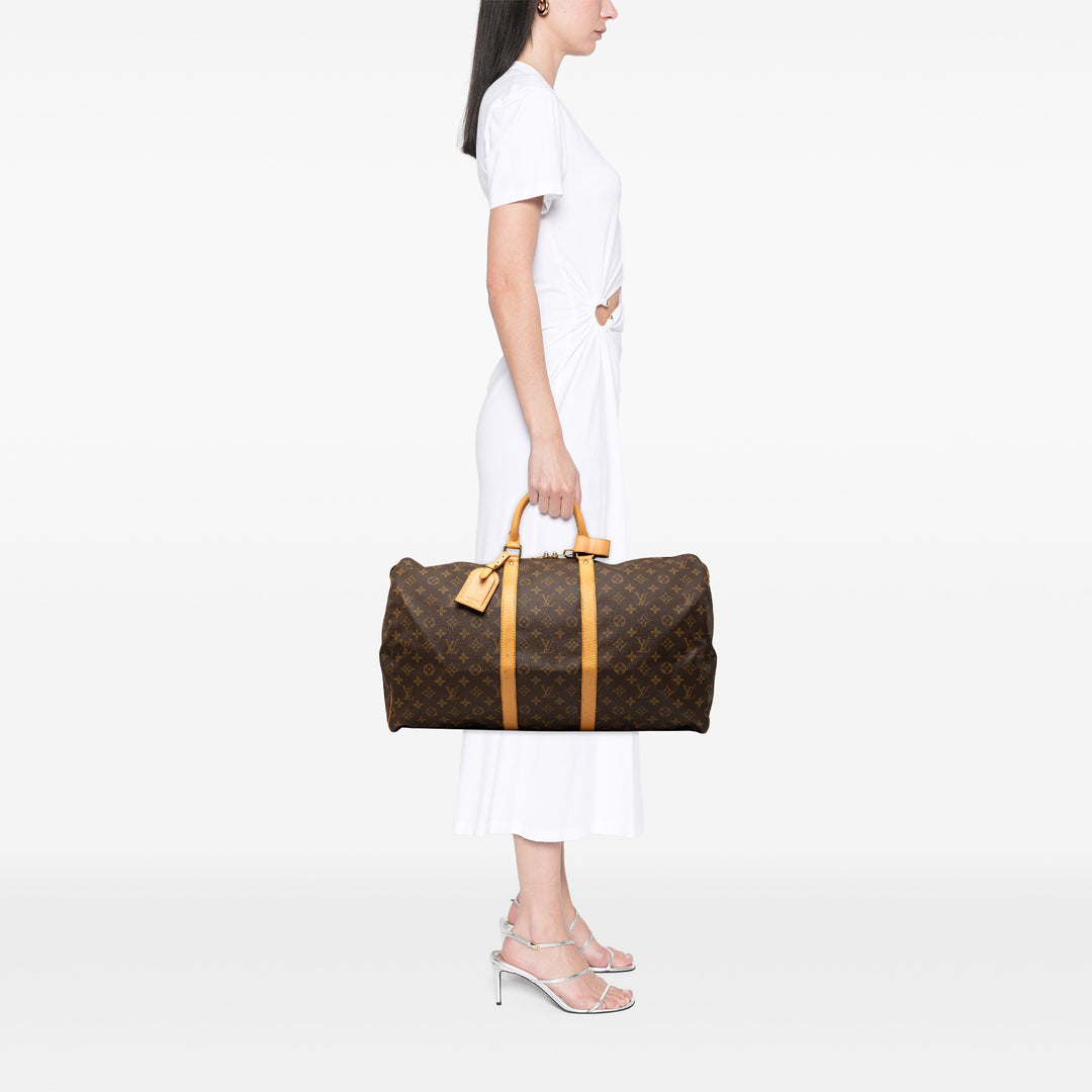 Louis Vuitton Monogram Keepall 55