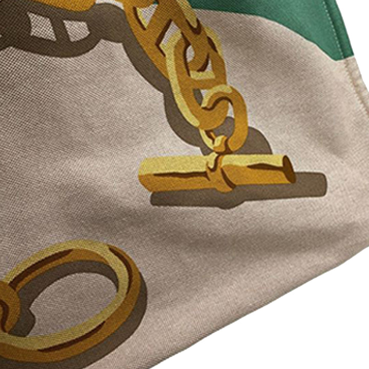 Hermès Toile Escale a la Plage Beach Sac