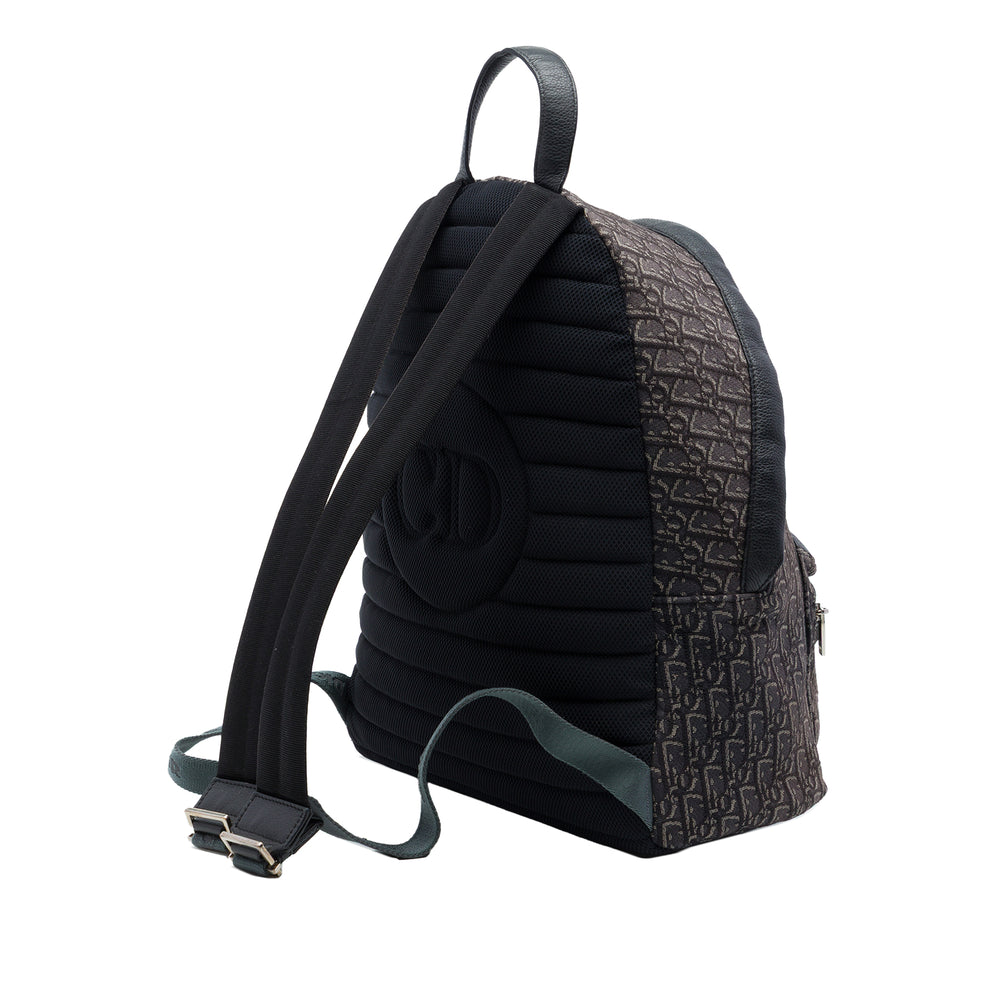 Dior Sac à dos Rider Oblique Marron – vue 2 – GABY PARIS