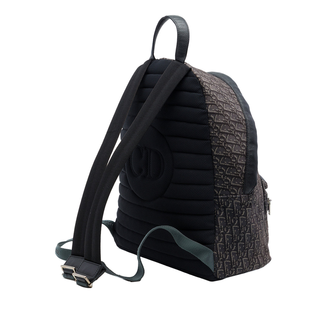Dior Sac à dos Rider Oblique Marron – vue 2 – GABY PARIS