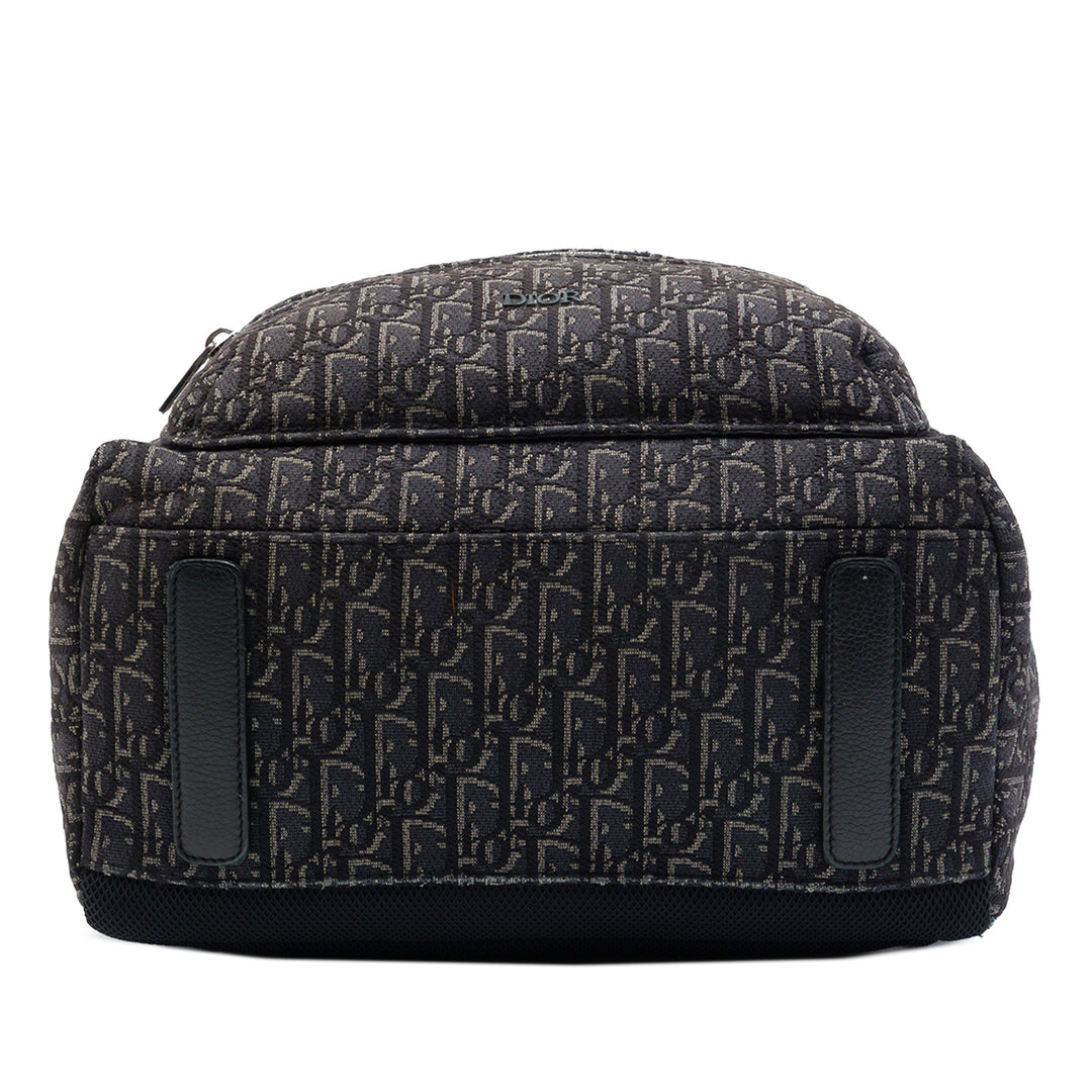 Dior Sac à dos Rider Oblique Marron – vue 3 – GABY PARIS