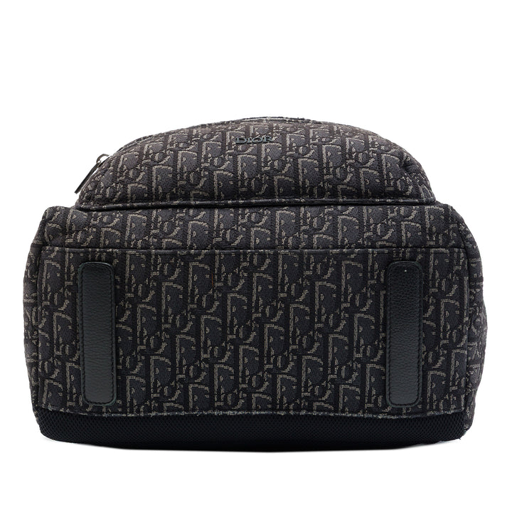 Dior Sac à dos Rider Oblique Marron – vue 3 – GABY PARIS