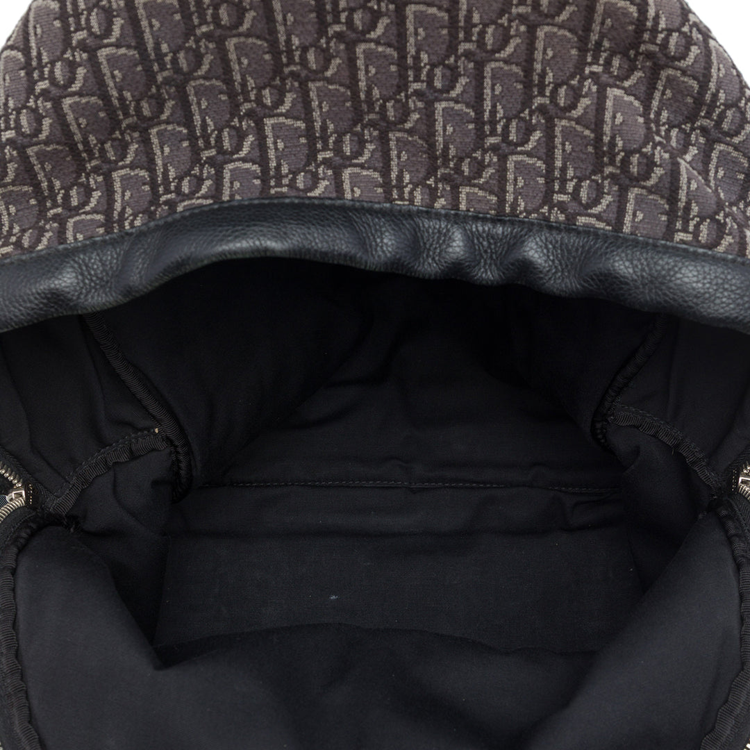 Dior Sac à dos Rider Oblique Marron – vue 4 – GABY PARIS
