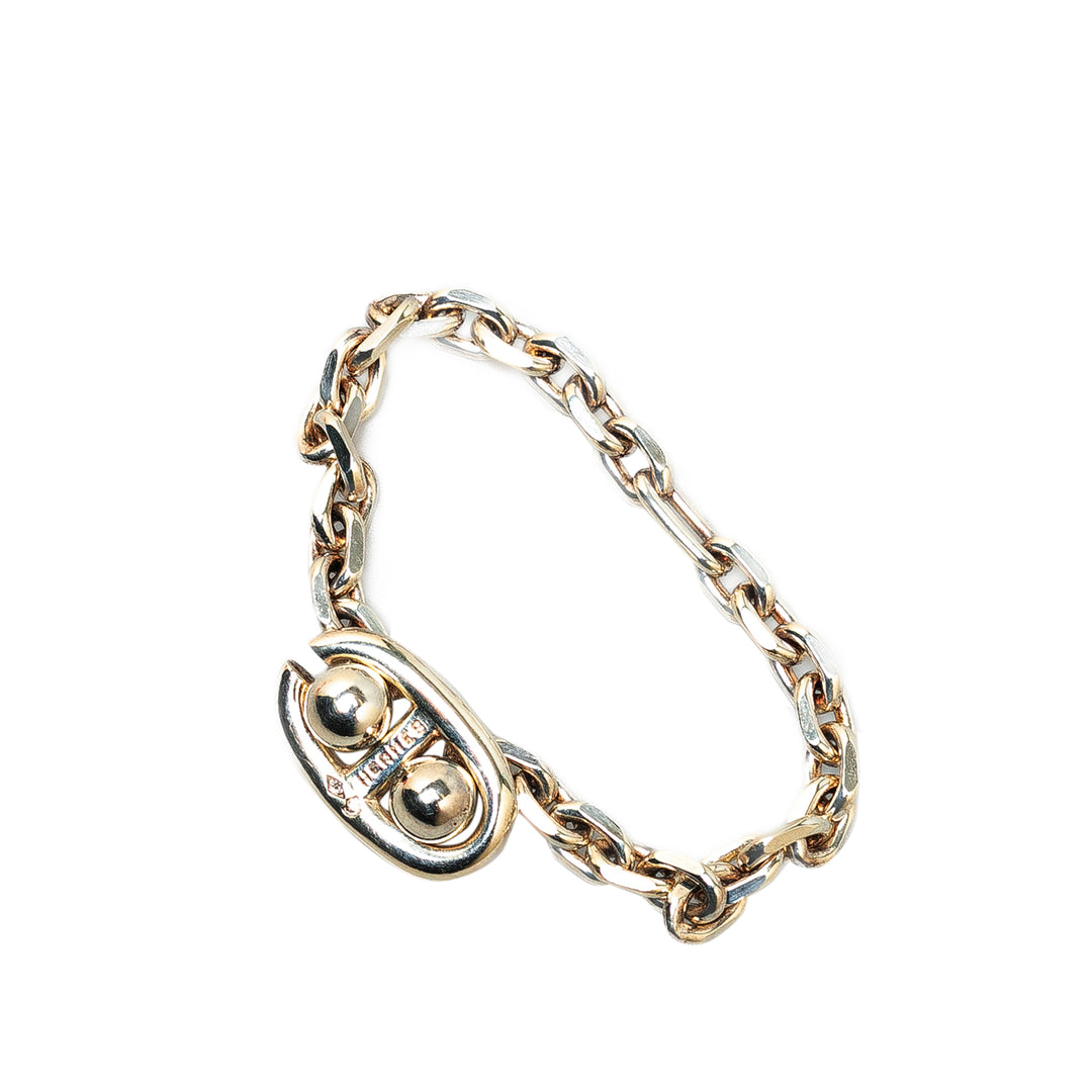 Sterling Silver Chaine d Ancre Key Chain Silver - Gaby Paris