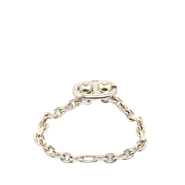 Sterling Silver Chaine d Ancre Key Chain Silver - Gaby Paris