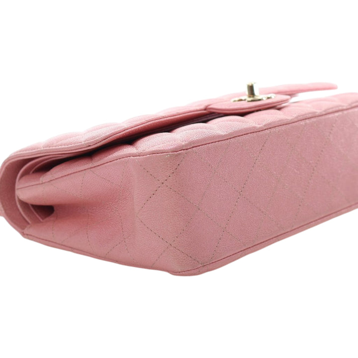 Chanel Medium Classic Iridescent Caviar Double rabat