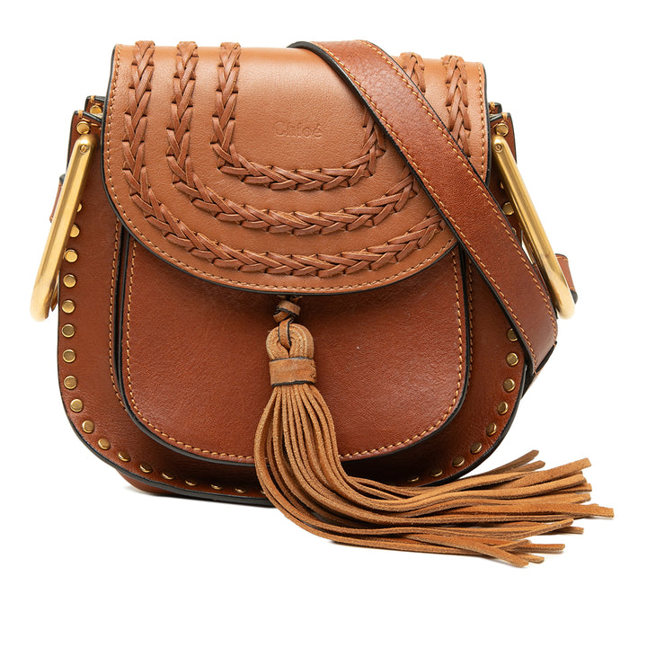 Braided Hudson Sac Petit Marron