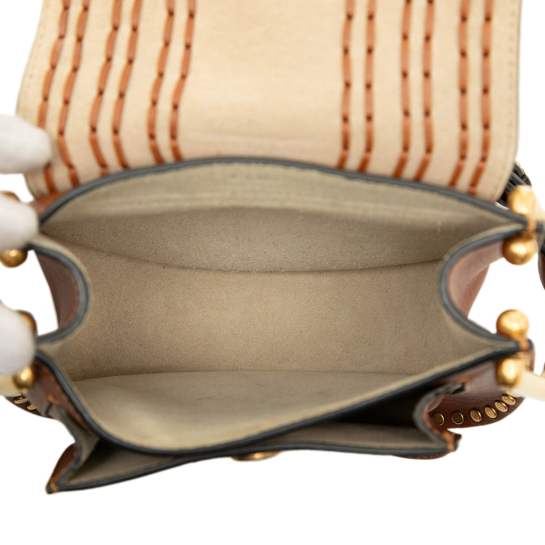Braided Hudson Sac Petit Marron