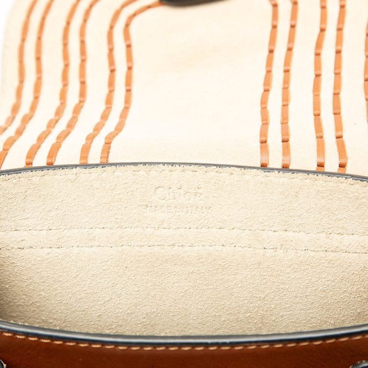 Braided Hudson Sac Petit Marron