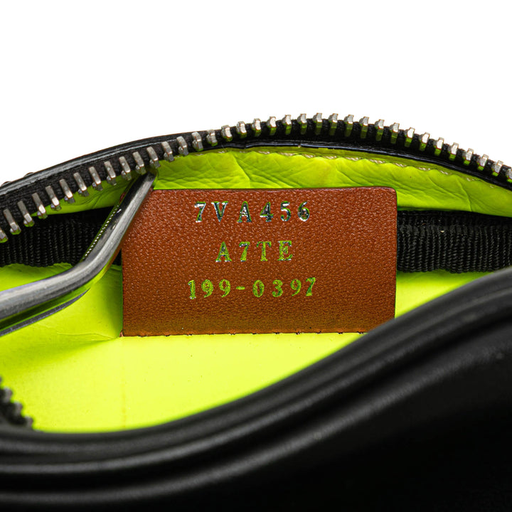 Small Leather Monster Bug Crossbody Black - Gaby Paris