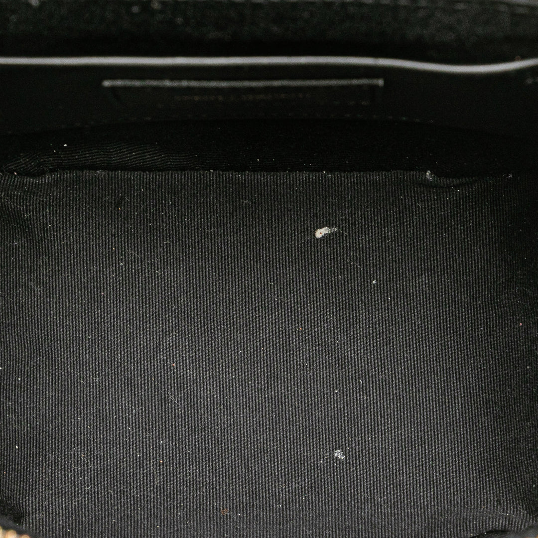 Saint Laurent Grain de Poudre Quilted 80's Vanity Bag Blanc – GABY PARIS Authentique