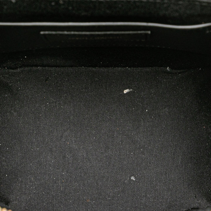 Saint Laurent Grain de Poudre Quilted 80's Vanity Bag Blanc – GABY PARIS Authentique