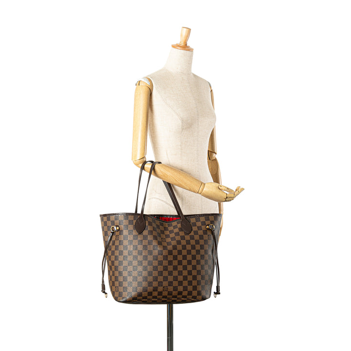 Louis Vuitton Damier Ebene Neverfull MM Marron – GABY PARIS Authentique