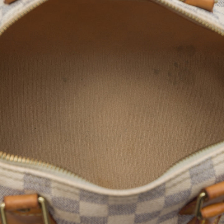 Louis Vuitton Speedy 30 Damier Azur Blanc