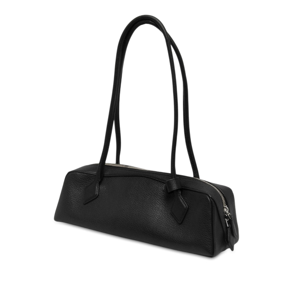 ALAÏA Le Teckel Sac Moyen Cuir de chèvre Noir – vue 2 – GABY PARIS