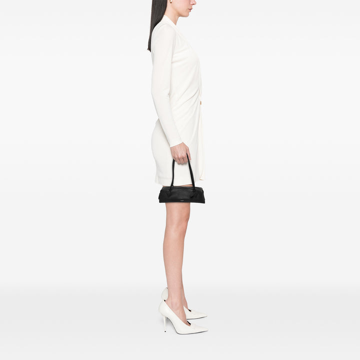 ALAÏA Le Teckel Sac Moyen Cuir de chèvre Noir – vue 5 – GABY PARIS