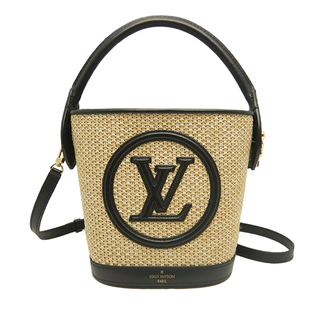 Louis Vuitton Raffia Petit Bucket