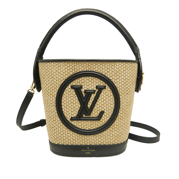 Louis Vuitton Raffia Petit Bucket