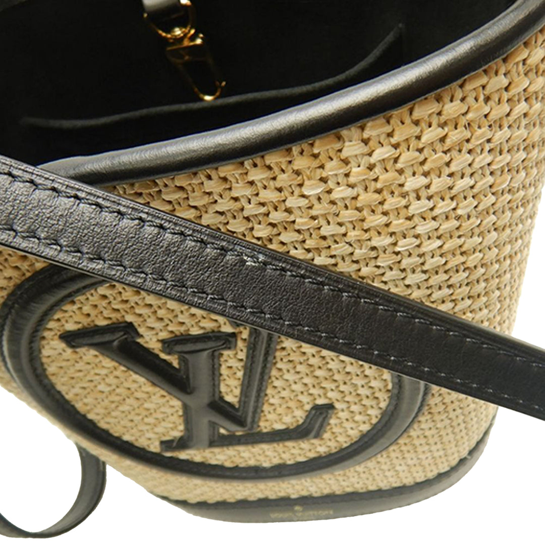 Louis Vuitton Raffia Petit Bucket