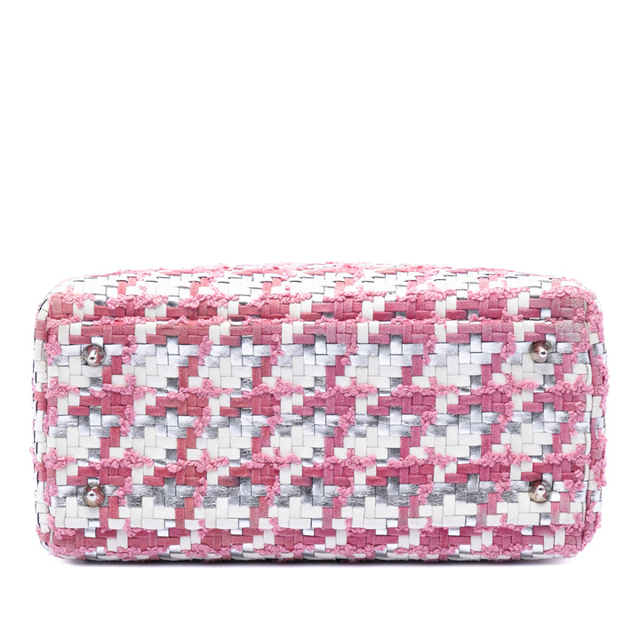 Dior Medium Cuir d’agneau And Tweed Lady Dior
