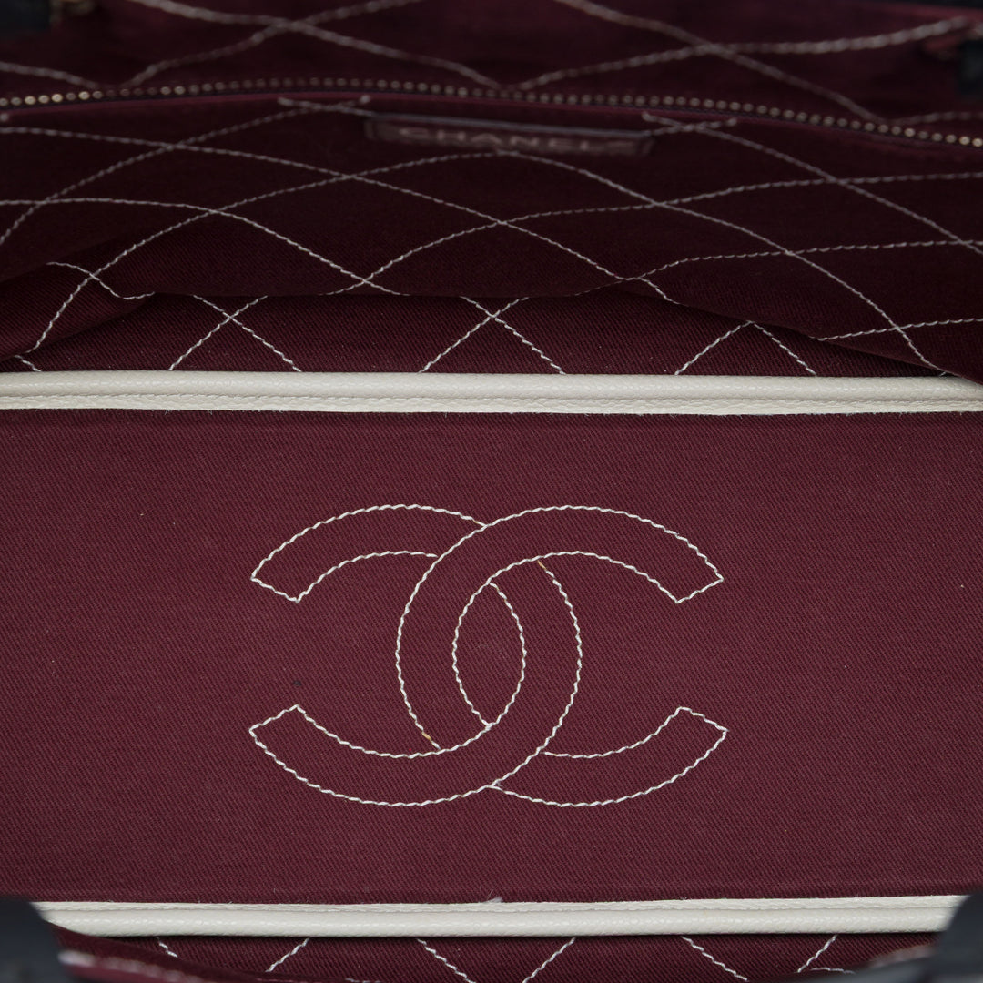 Chanel Matelassé Caviar Shopping Fever Cabas