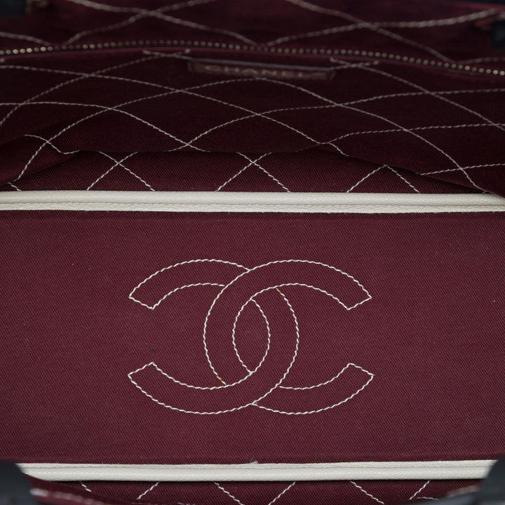 Chanel Matelassé Caviar Shopping Fever Cabas