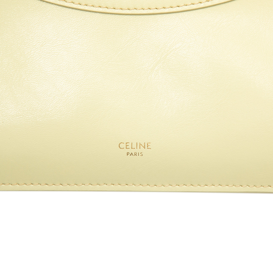 Celine Glossy Plat Luggage Cabas Cuir de veau