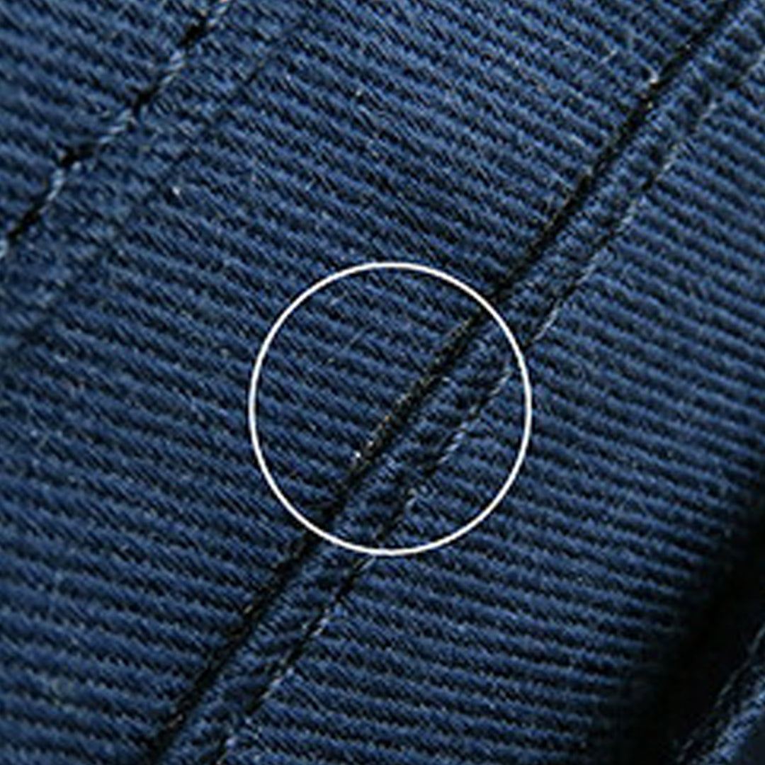 CC Quilted Denim Vanity Bag Blue - Gaby Paris