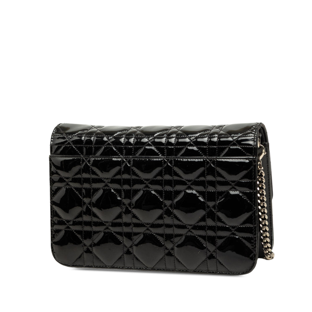 Dior Cannage Miss Dior Promenade Sac Noir – vue 2 – GABY PARIS